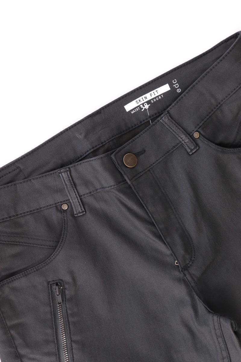 edc by Esprit Hose Gr. 38 schwarz aus Baumwolle