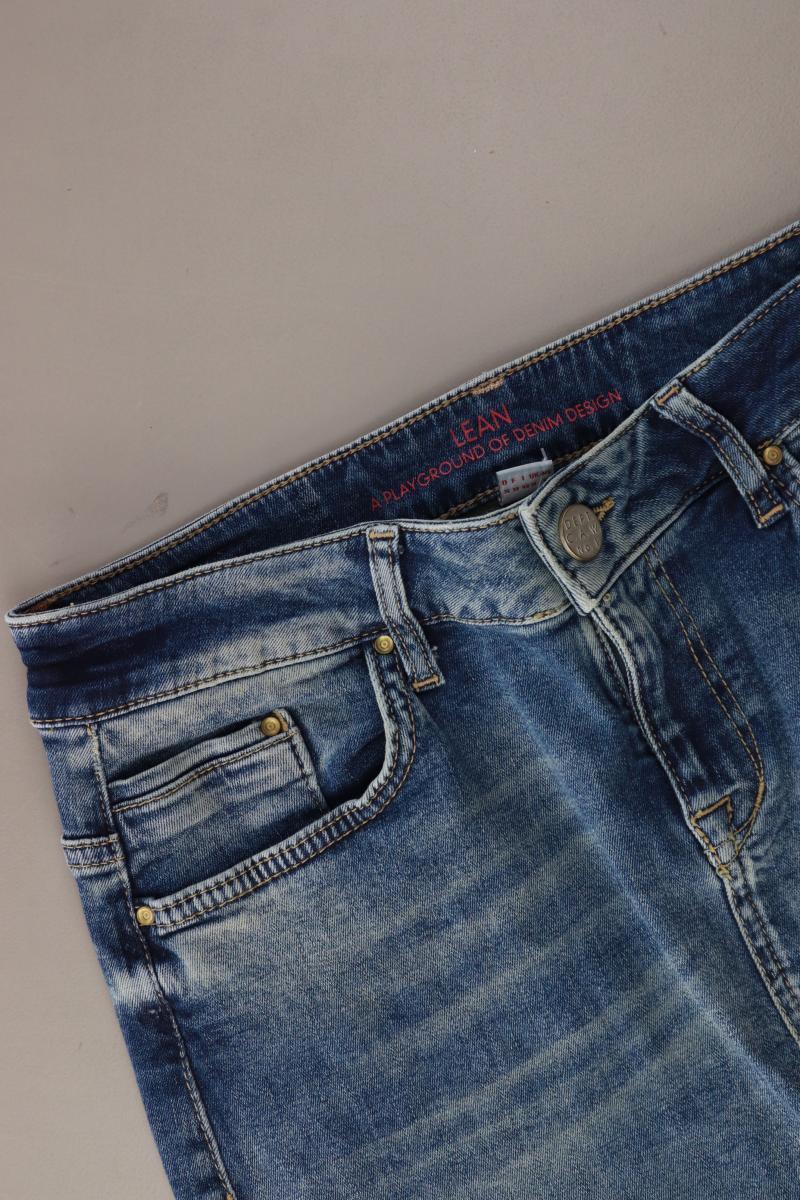 s.Oliver Jeansrock Gr. 36 blau aus Baumwolle