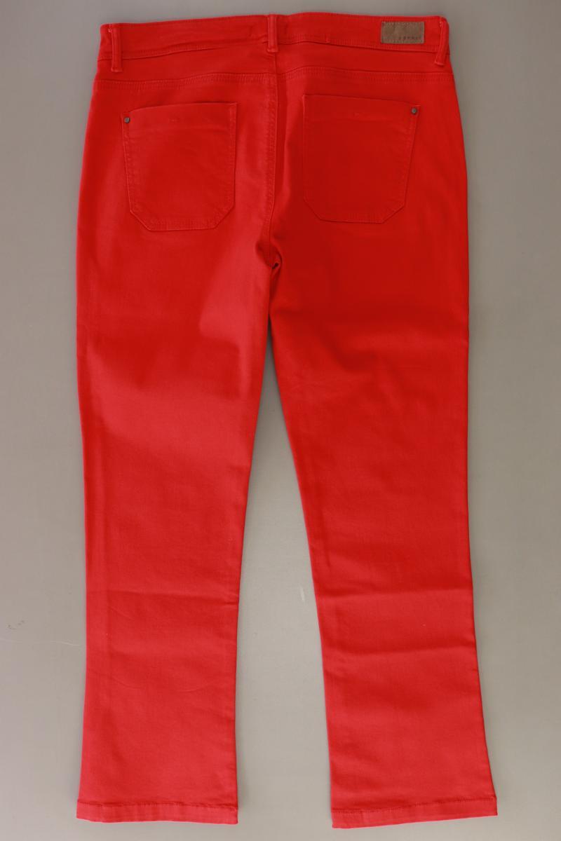 Esprit Straight Jeans Gr. 38/L28 rot aus Baumwolle