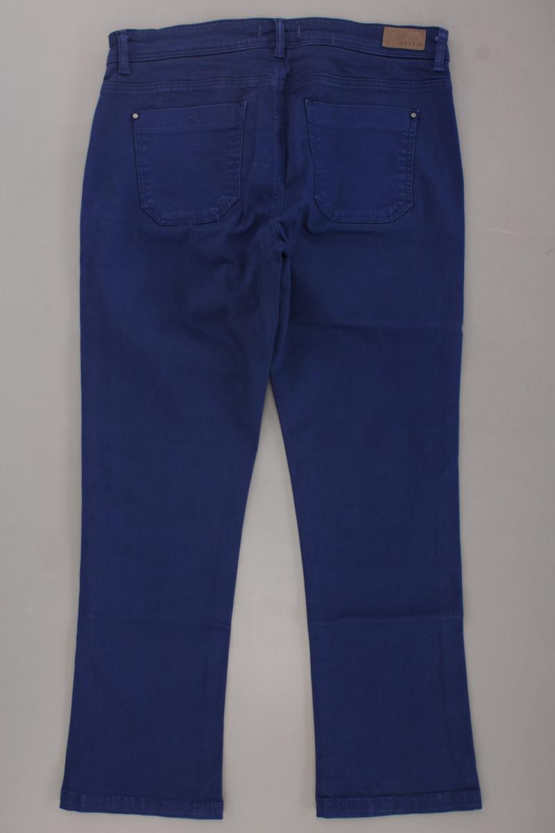 Esprit Hose Gr. 38/L28 blau aus Baumwolle