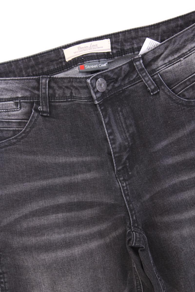 Street One Skinny Jeans Gr. W29 grau aus Baumwolle
