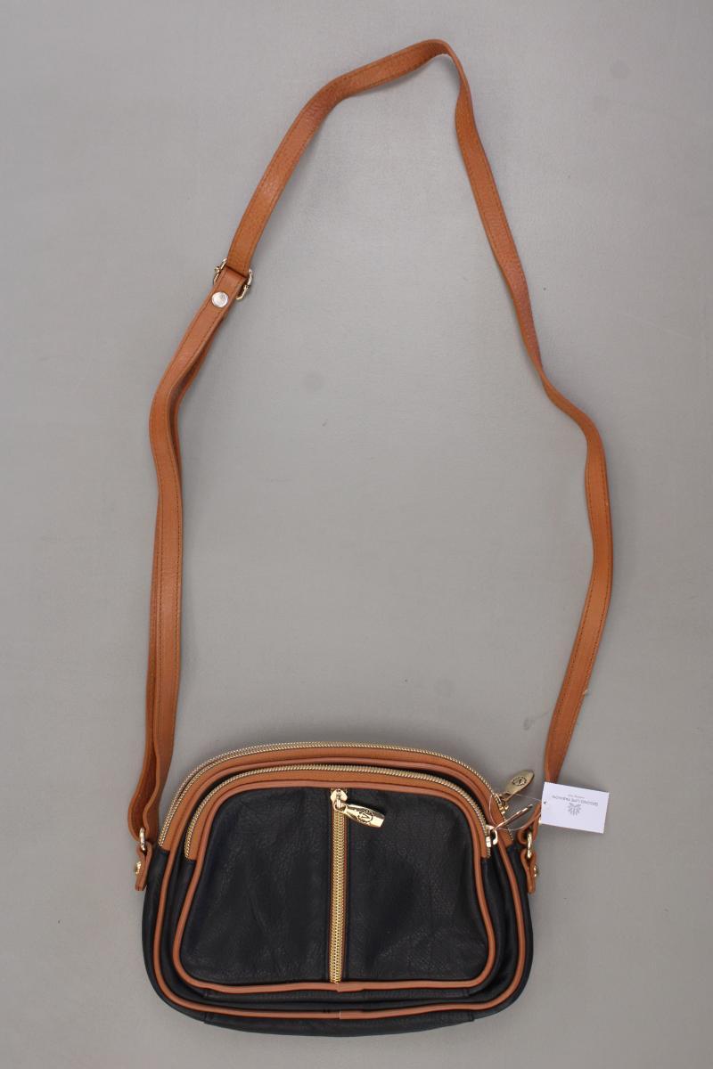 Valentina Leder Vintage Tasche blau