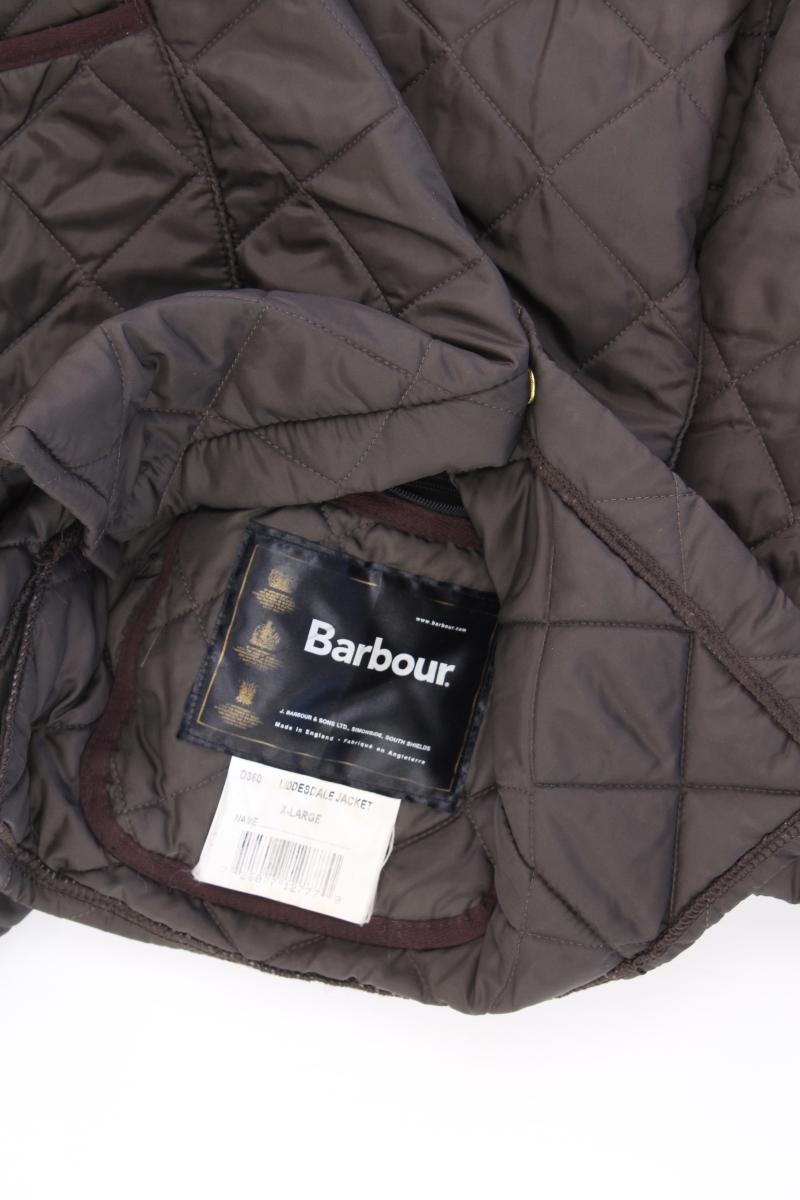 Barbour Steppjacke Modell Liddesdale Jacket für Herren Gr. XL braun aus Nylon