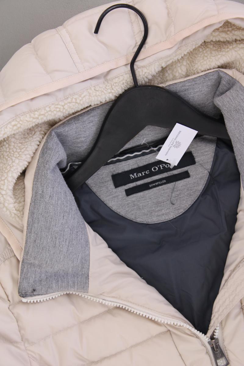 Marc O'Polo Daunenmantel Gr. 42 creme aus Polyester