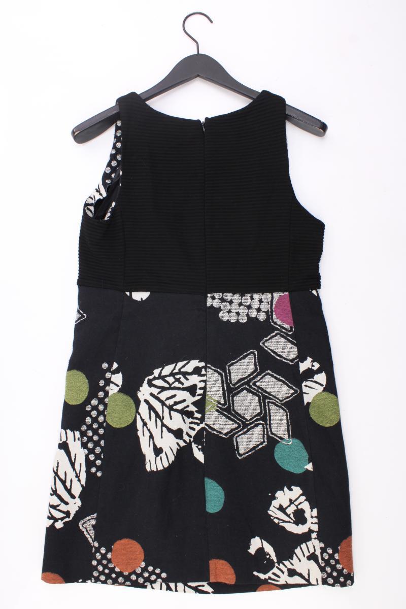 Desigual Etuikleid Gr. 42 Ärmellos schwarz aus Viskose