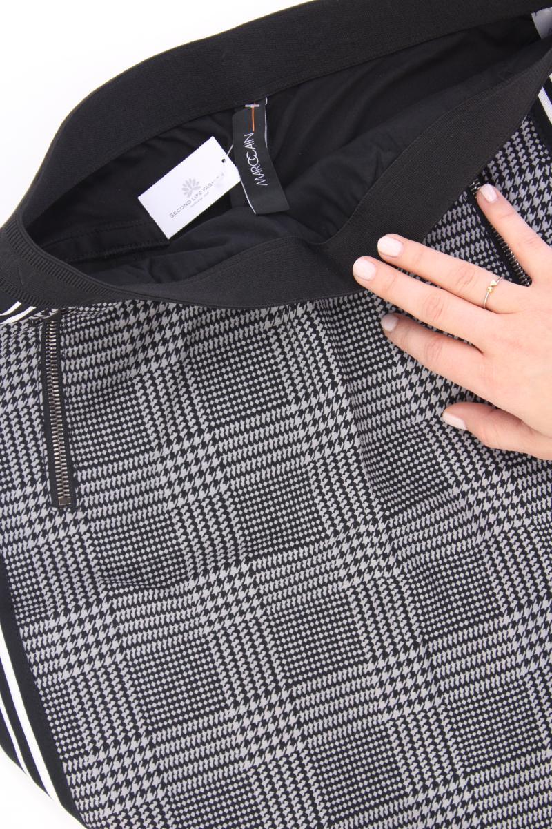 Marc Cain Rock Gr. 36 hahnentritt grau aus Polyester