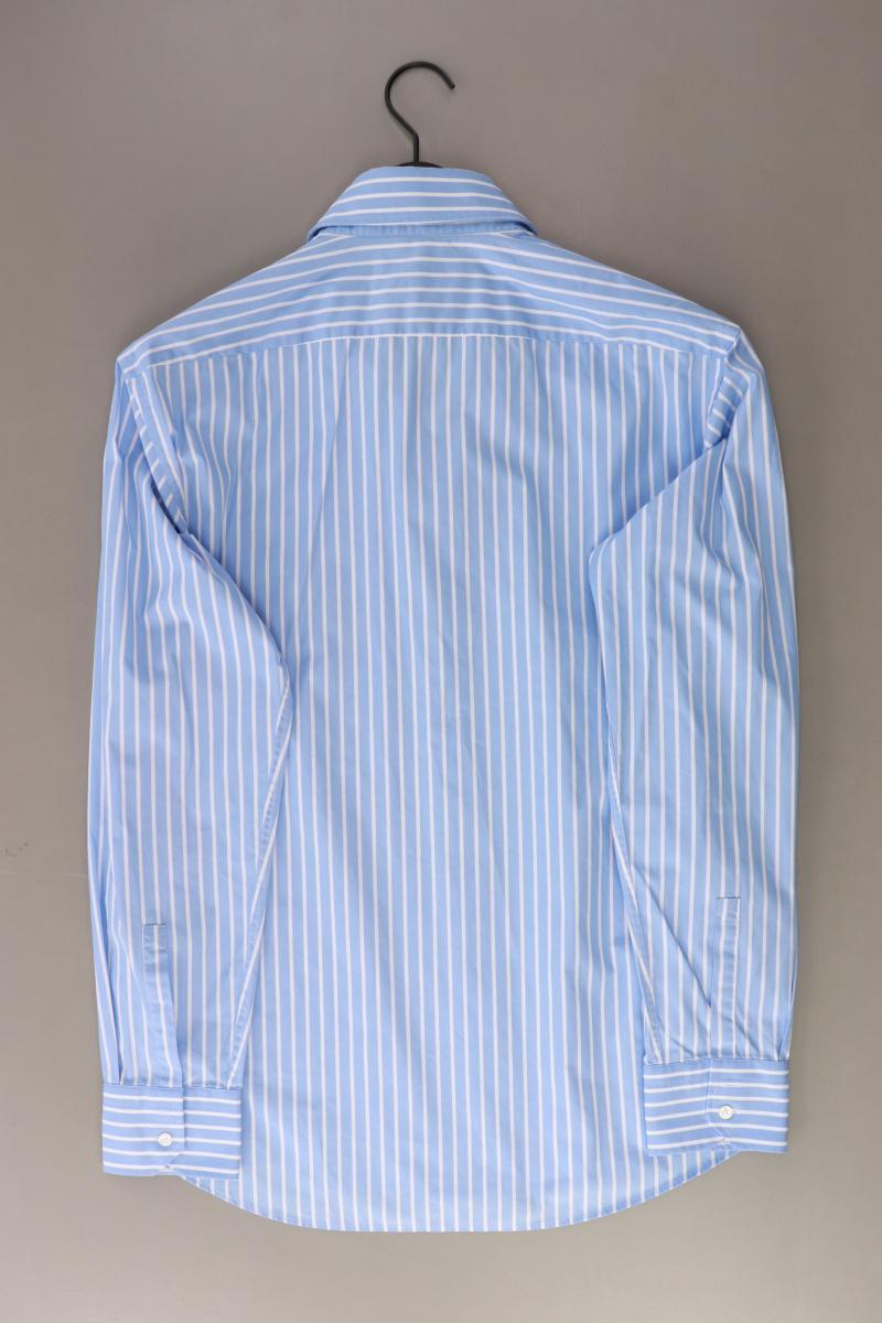 BOSS by Hugo Boss Langarmhemd für Herren Gr. Hemdgröße 41 gestreift blau