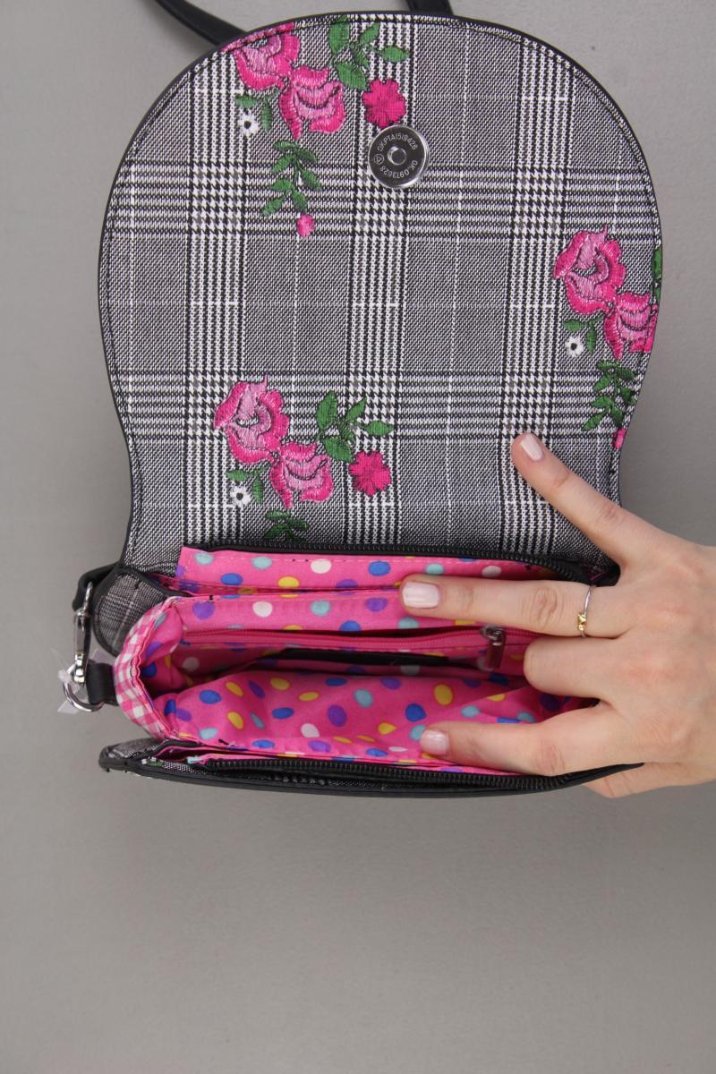 Gerard Pasqier Umhängetasche in Trachtenoptik grau