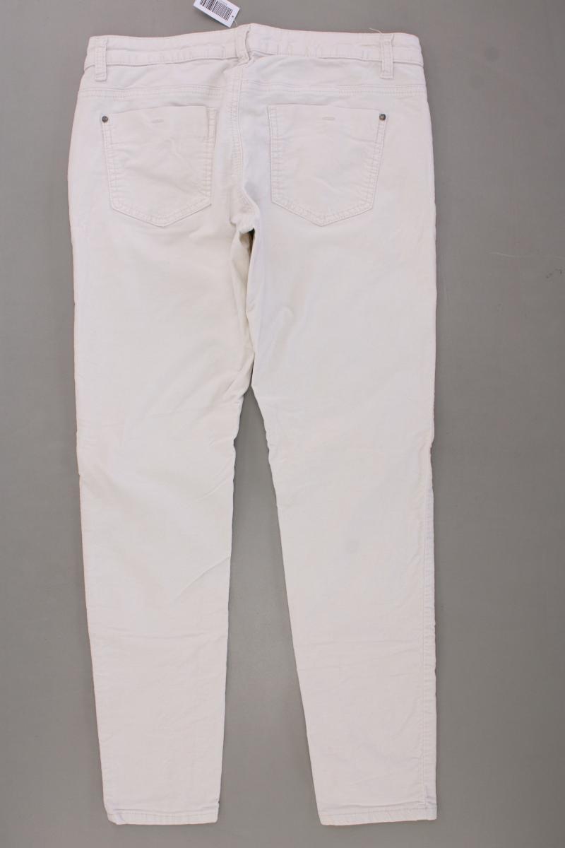Jake*s Five-Pocket-Hose Gr. 38 creme aus Baumwolle