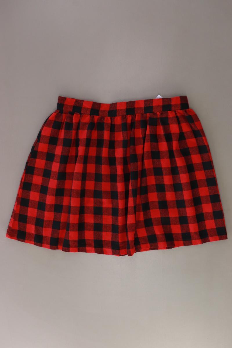 EMP Black Premium Rock Gr. S kariert rot aus Baumwolle