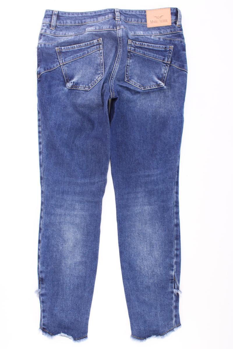 Marc Aurel Skinny Jeans Gr. 38 blau aus Baumwolle