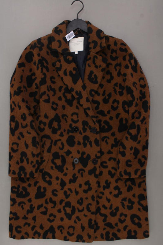 Tom Tailor (Denim) Classic Mantel Gr. XL mit Tierdruck braun aus Polyester