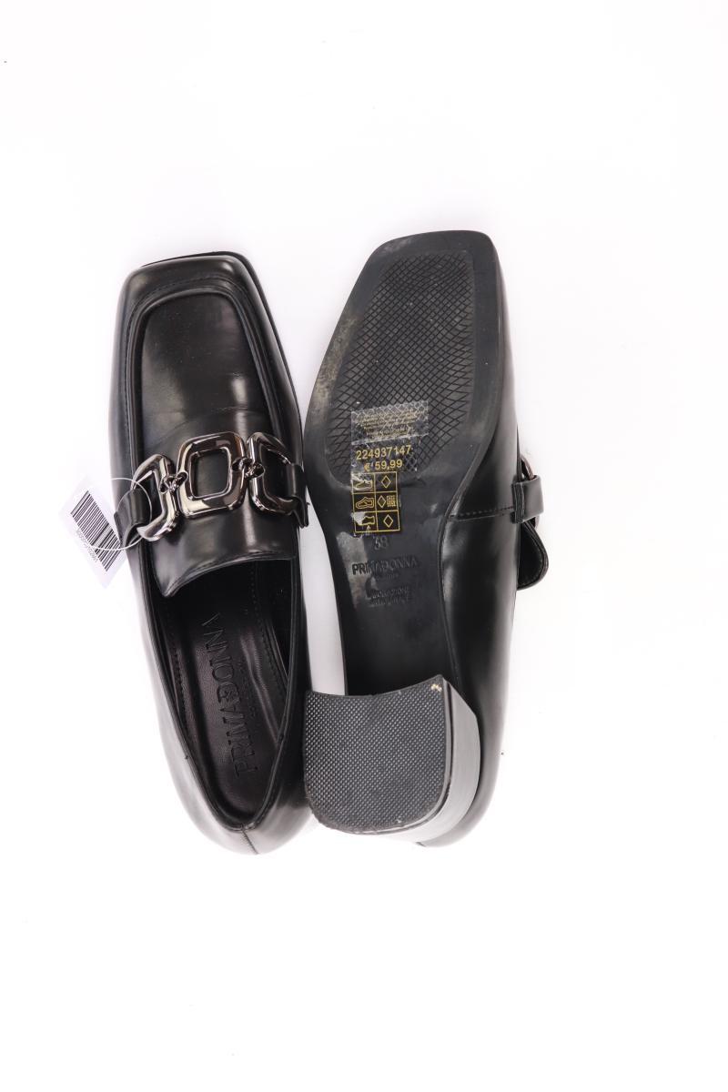Primadonna Pumps Gr. 38 Neupreis: 59,99€! schwarz aus Leder
