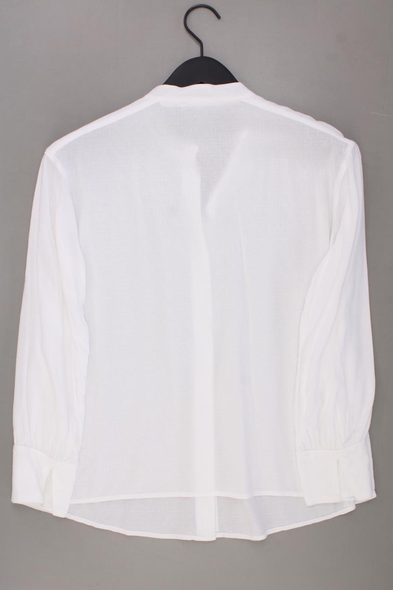 Esprit Langarmbluse Gr. 34 weiß