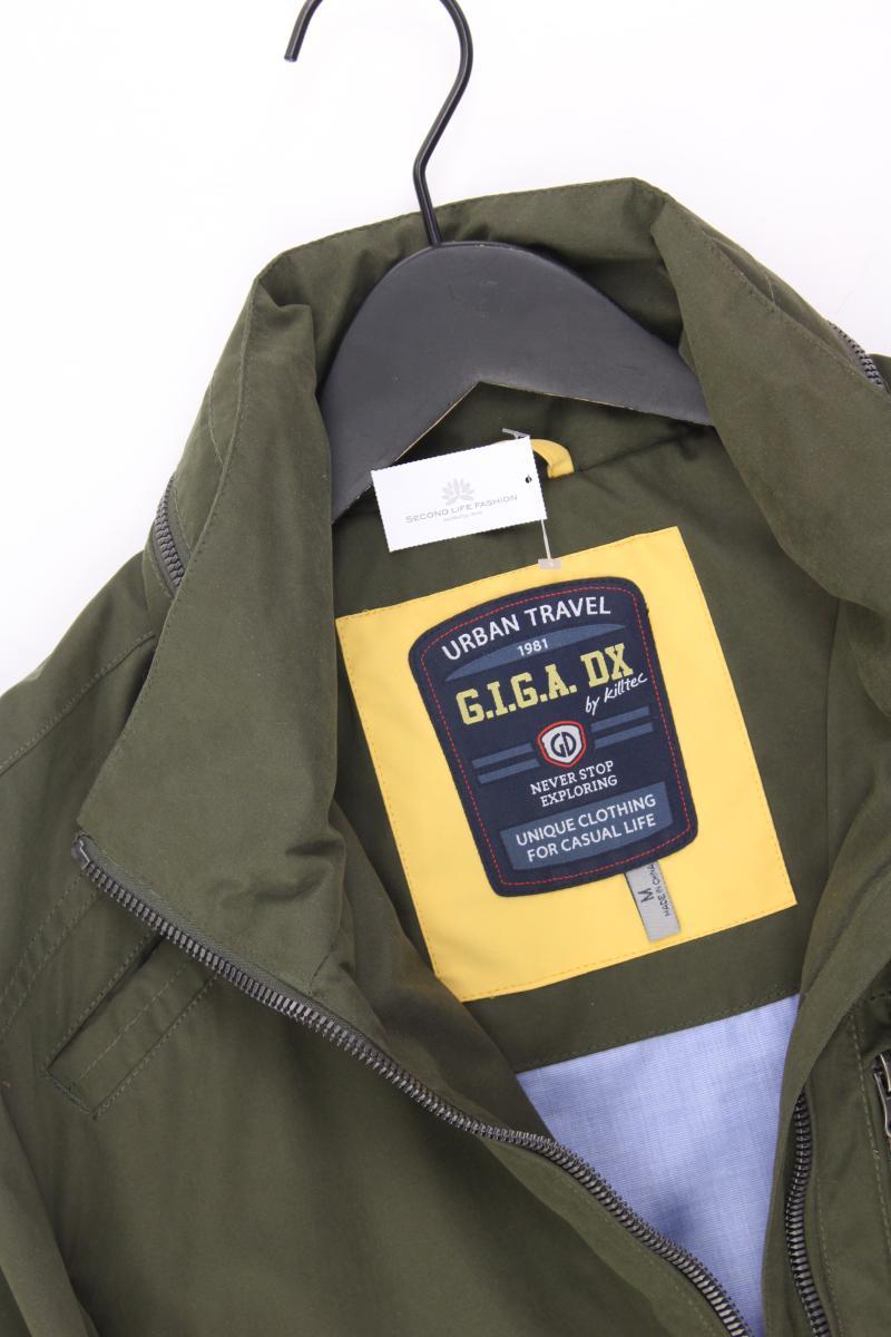 GIGA DX Lange Jacke für Herren Gr. M olivgrün aus Polyester