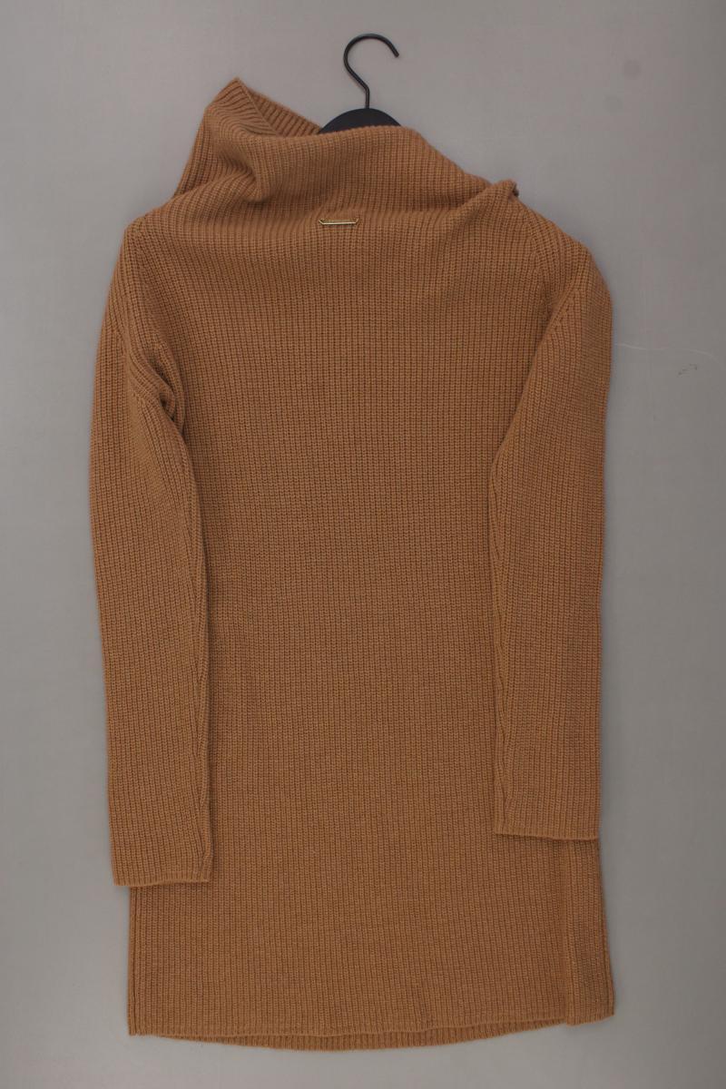 Twin Set Strickkleid Gr. M Langarm braun aus Polyamid