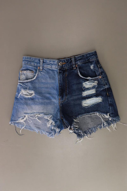 Bershka Jeansshorts Gr. 36 blau aus Baumwolle
