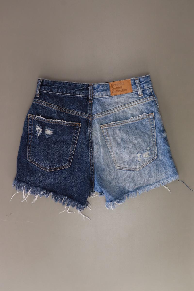 Bershka Jeansshorts Gr. 36 blau aus Baumwolle