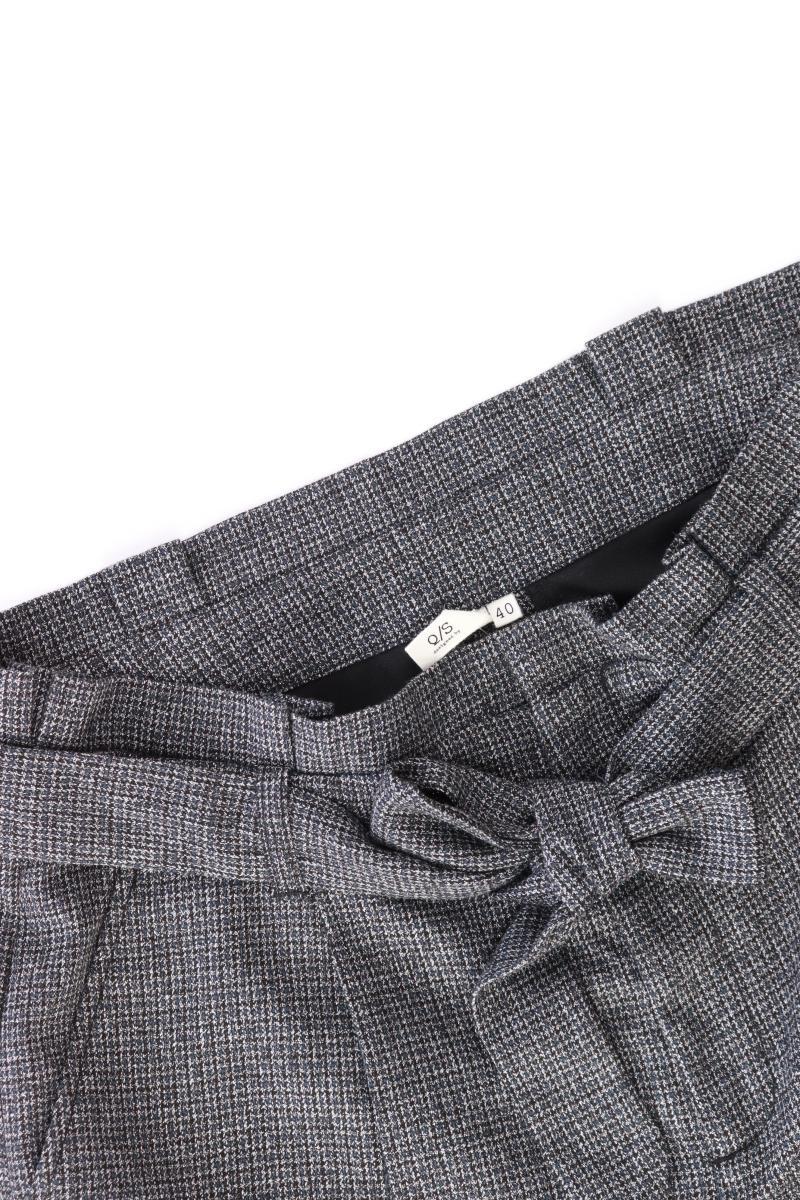 QS by s.Oliver Stoffhose Gr. 40 grau aus Polyester