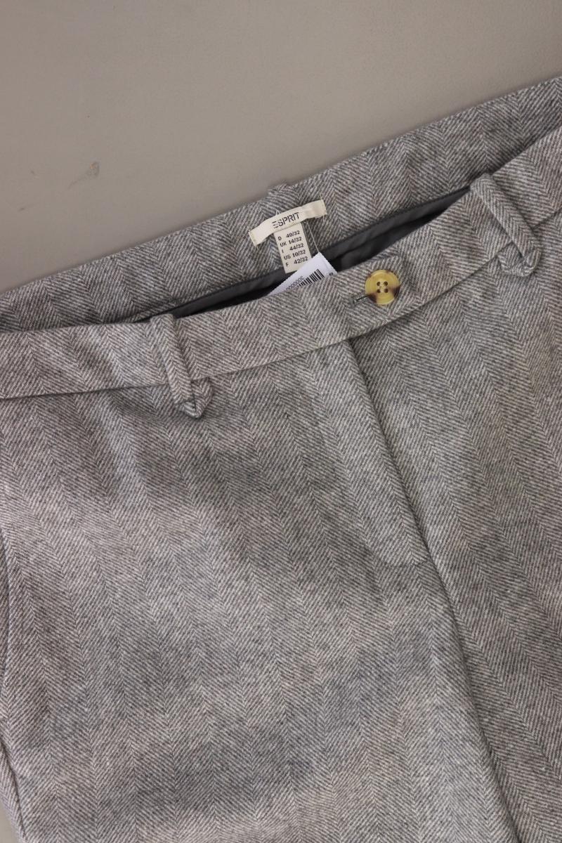 Esprit Stoffhose Gr. 40/L32 grau aus Polyester