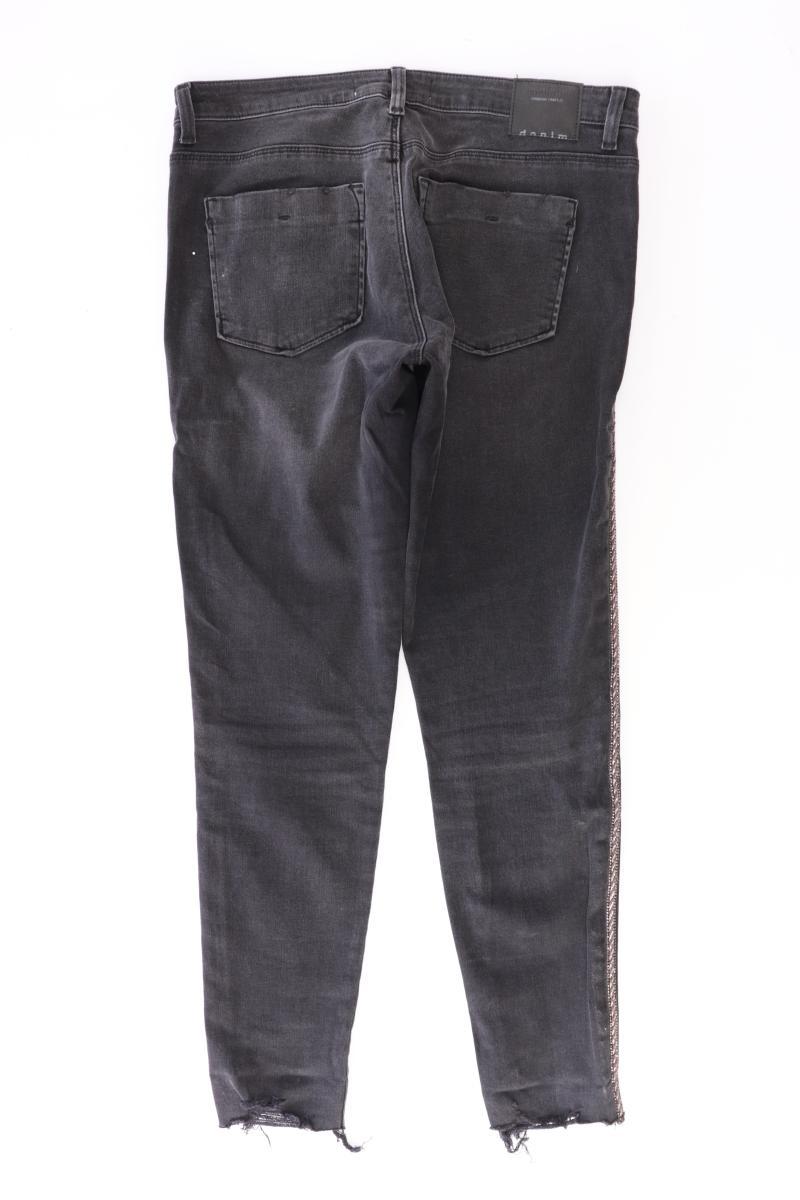 Zara Skinny Jeans Gr. 38 grau aus Baumwolle