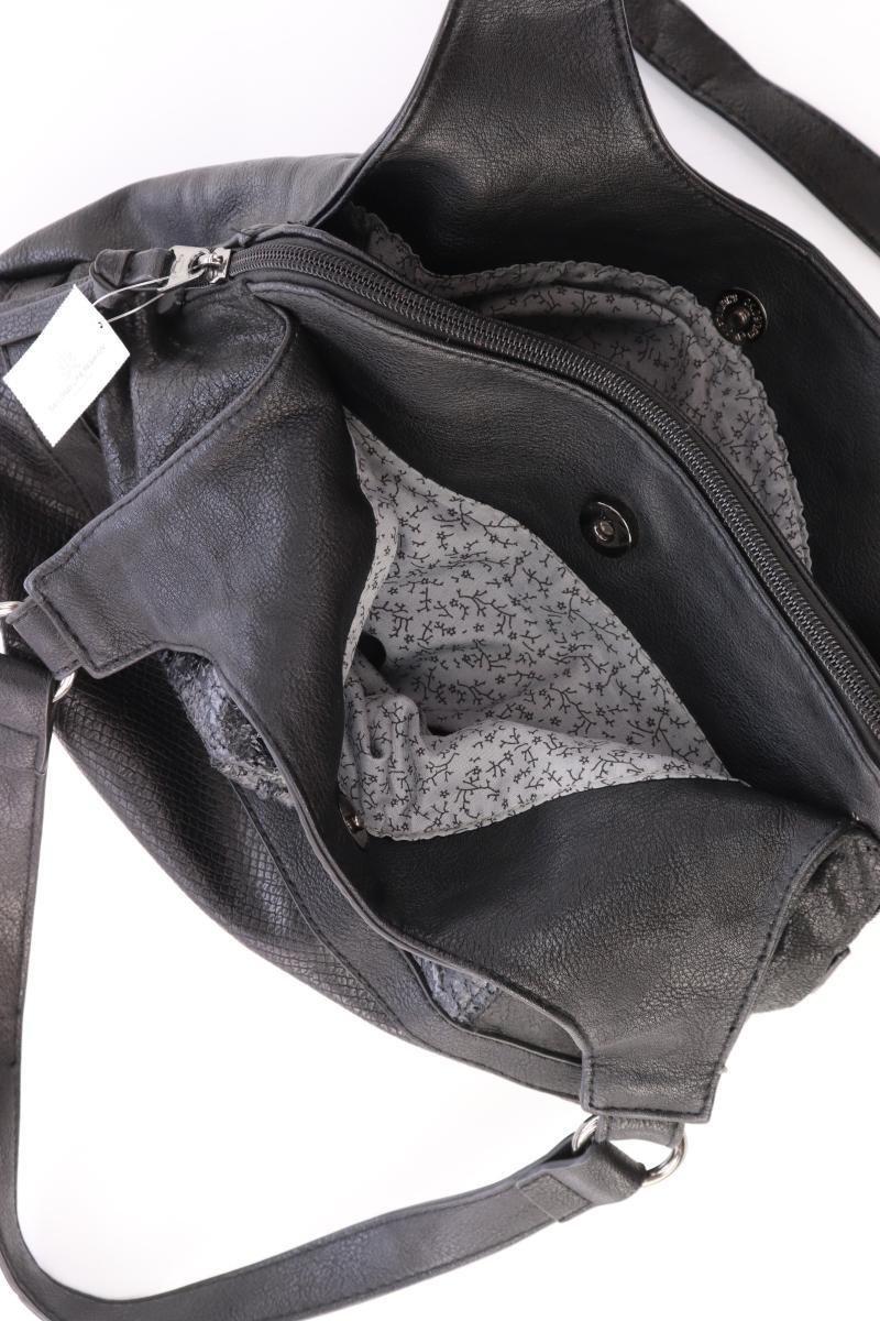 Tom Tailor Umhängetasche schwarz aus Kunstleder