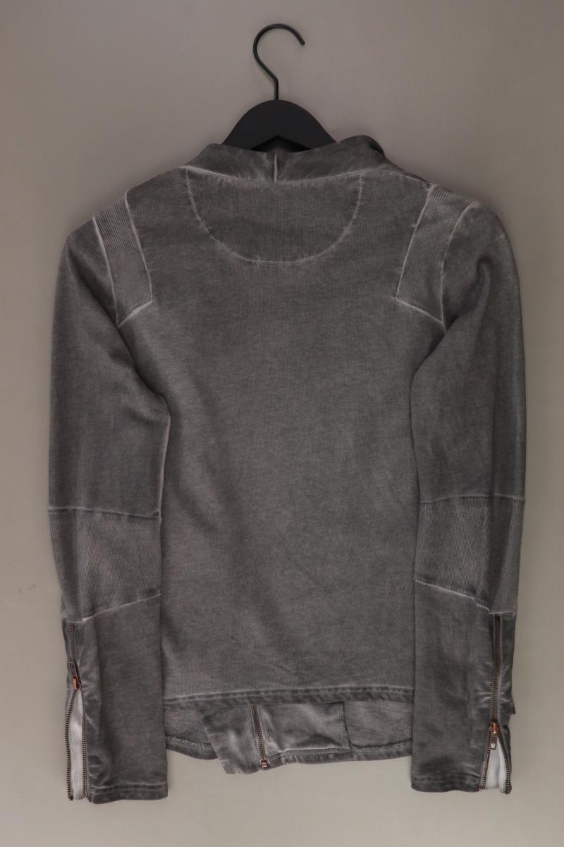 Liebeskind Berlin Übergangsjacke Gr. 38 grau aus Baumwolle