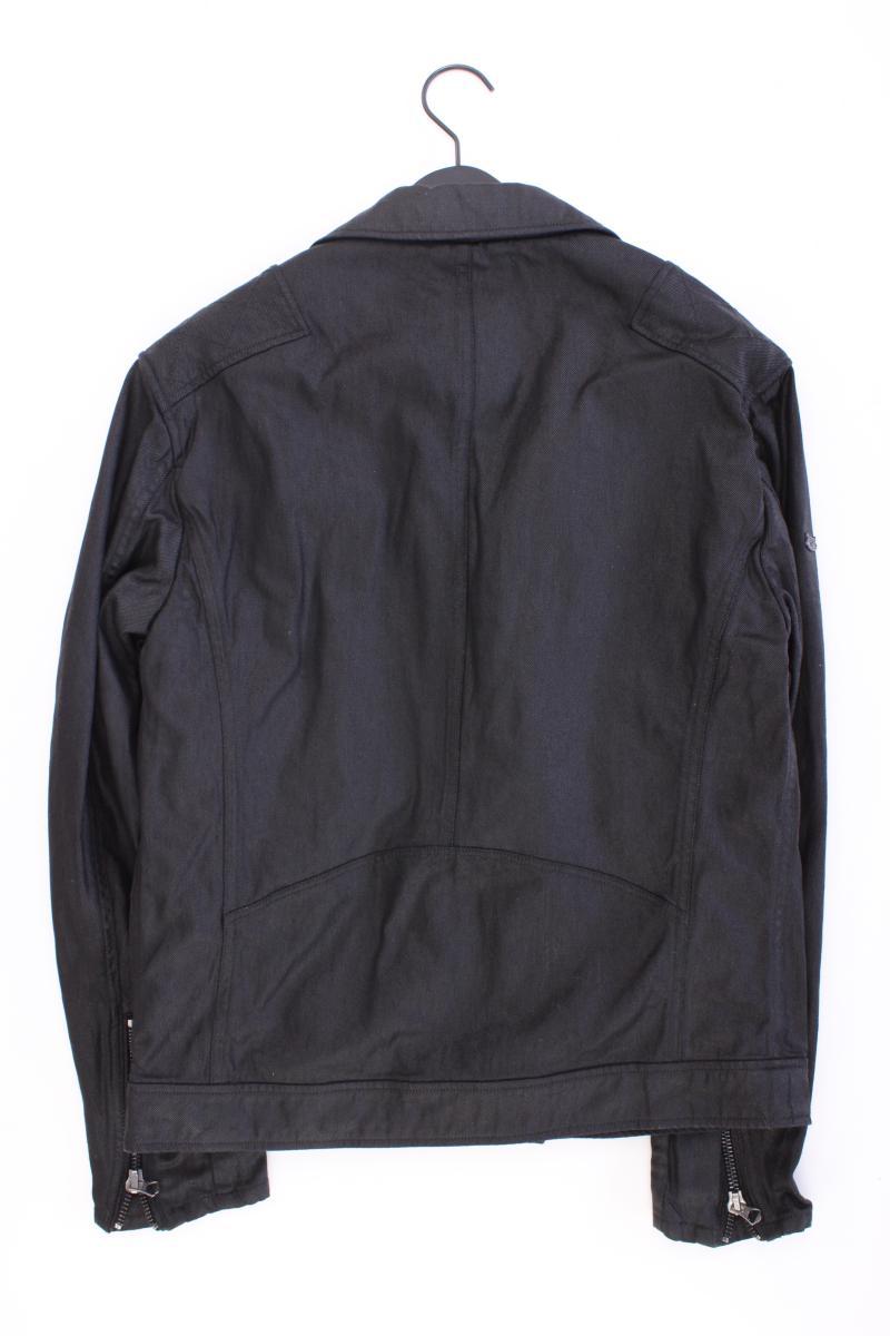 Superdry Bikerjacke für Herren Gr. M schwarz aus Baumwolle
