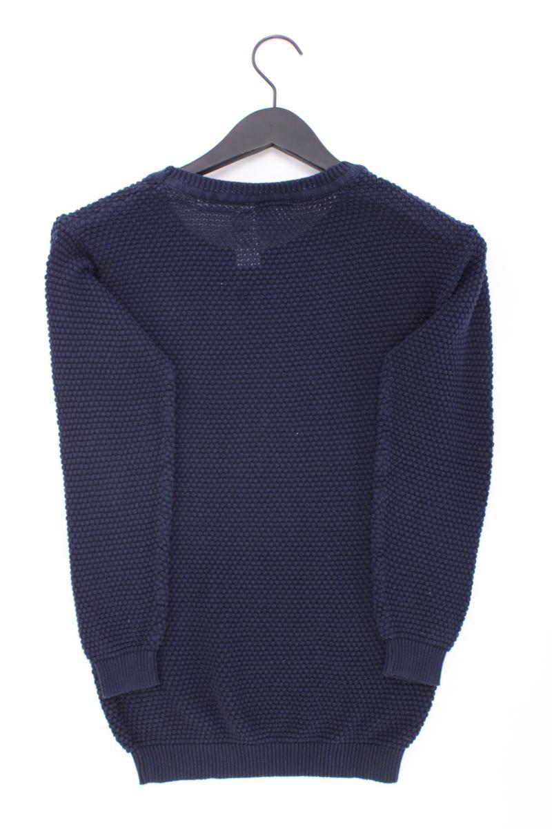 Mama Licious Feinstrickpullover Gr. M blau aus Baumwolle