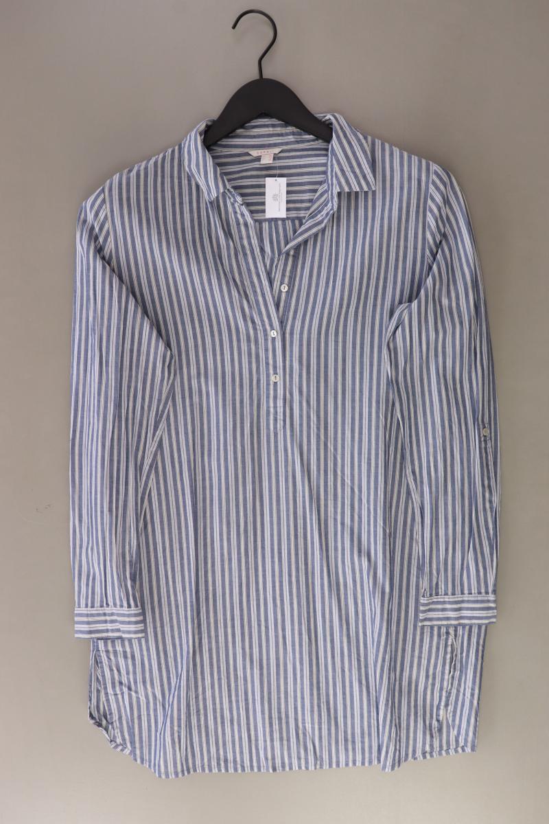 Esprit Regular Tunika Gr. 38 gestreift blau aus Baumwolle