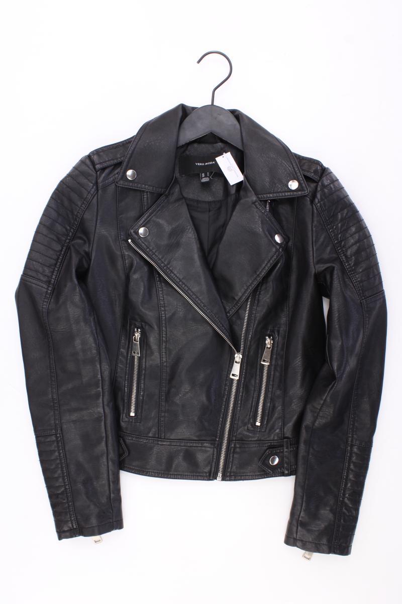 Vero Moda Bikerjacke Gr. S schwarz aus Polyester