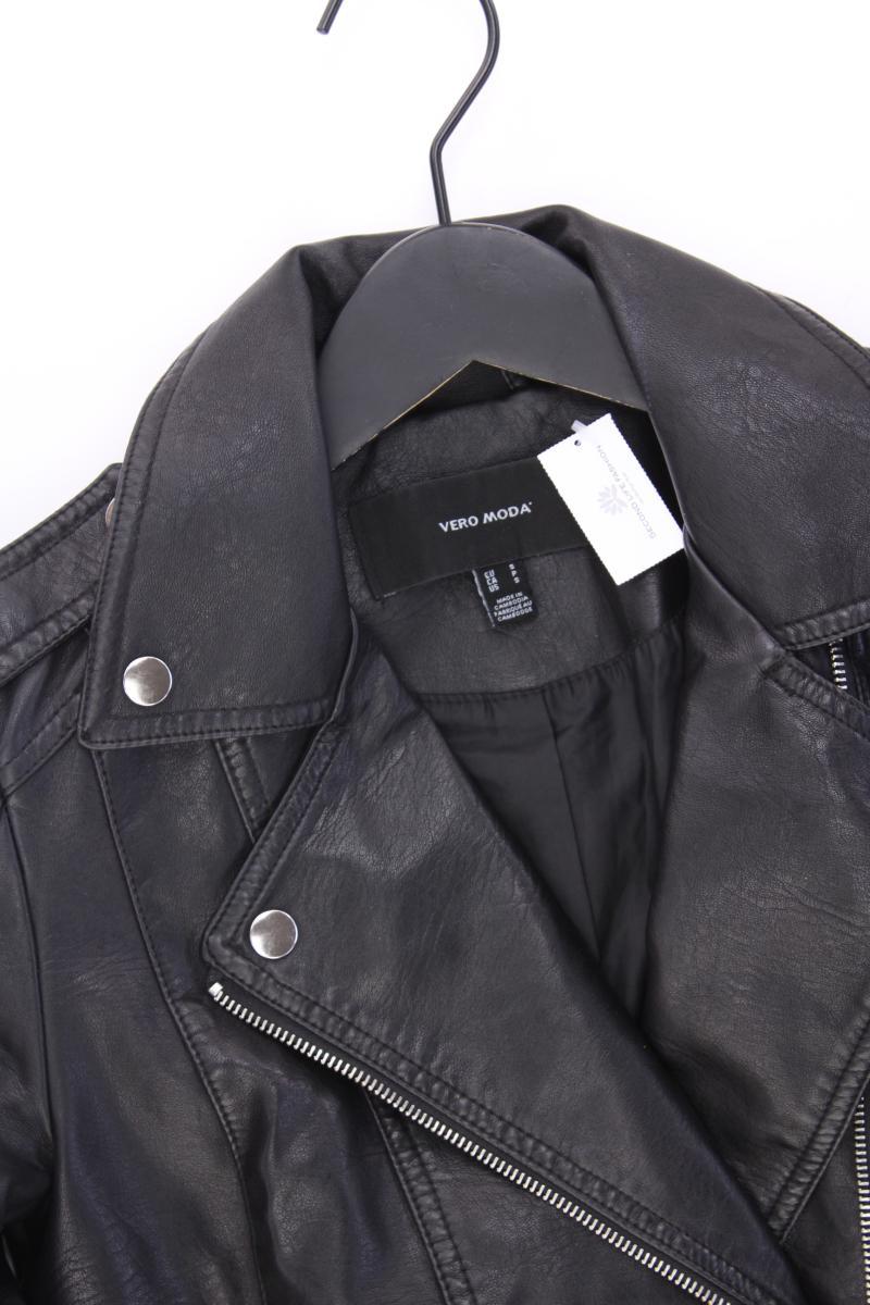 Vero Moda Bikerjacke Gr. S schwarz aus Polyester