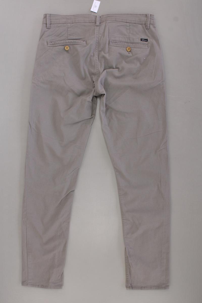 Blend Hose für Herren Gr. W32/L32 grau aus Baumwolle