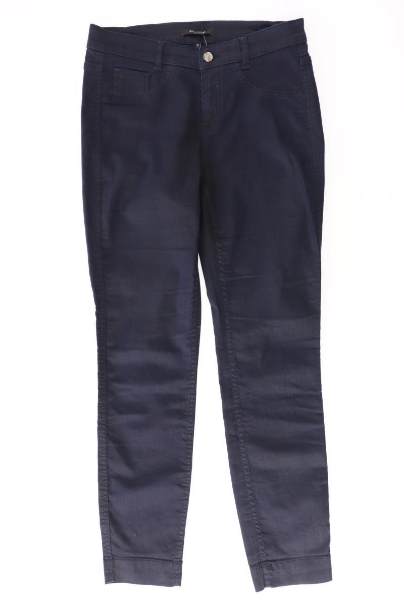 comma, Skinny Jeans Gr. 38 blau aus Baumwolle