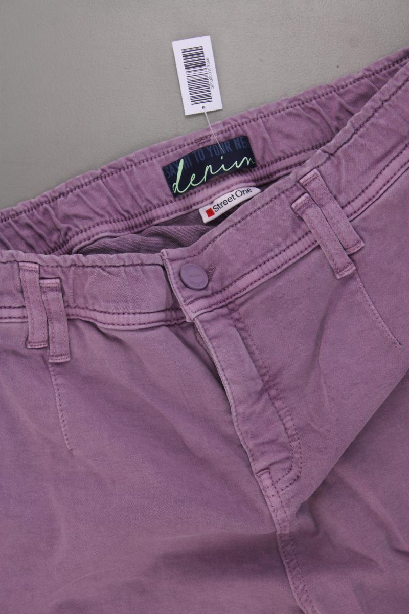 Street One Cargohose Gr. 44 lila