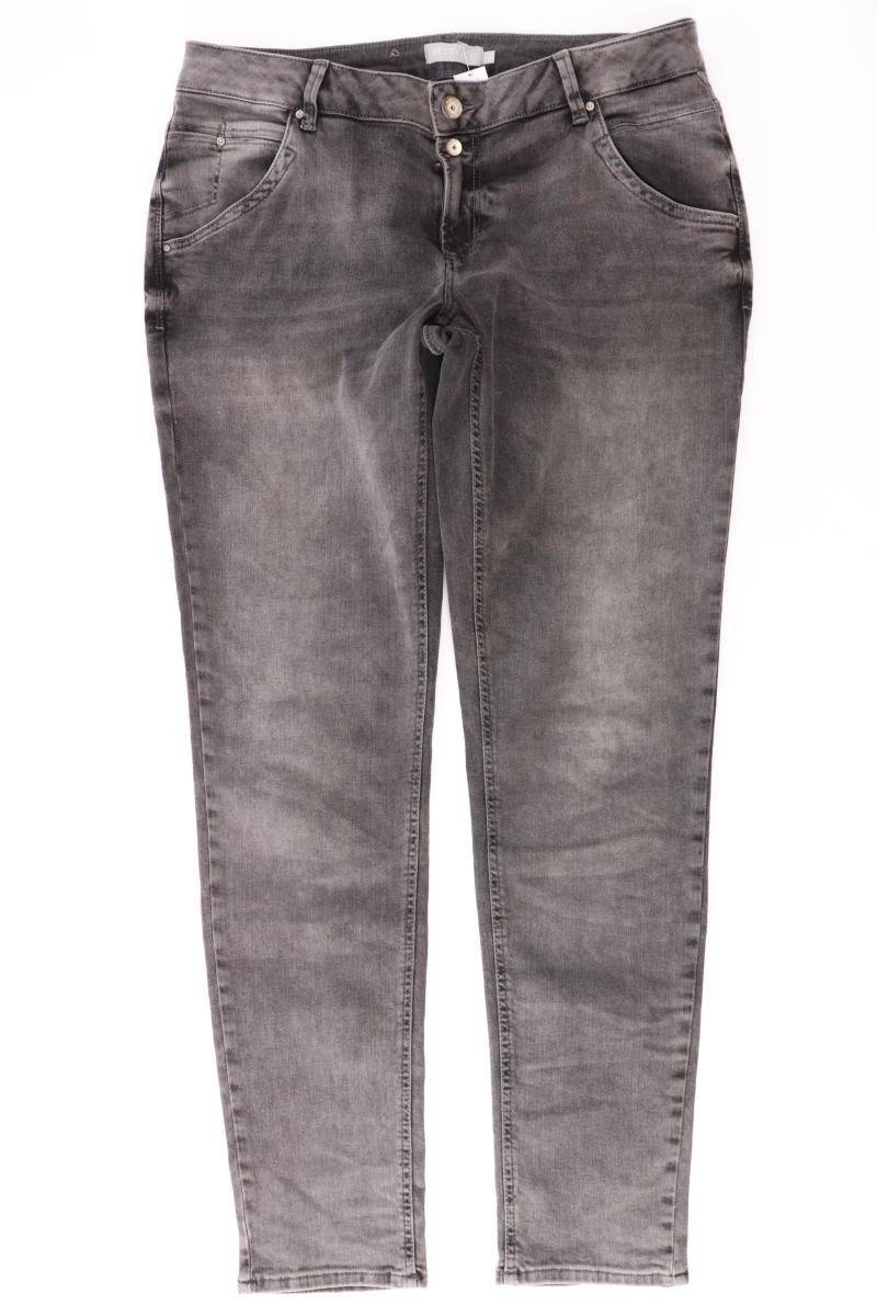 Betty & Co. Straight Jeans Gr. 42 grau aus Baumwolle