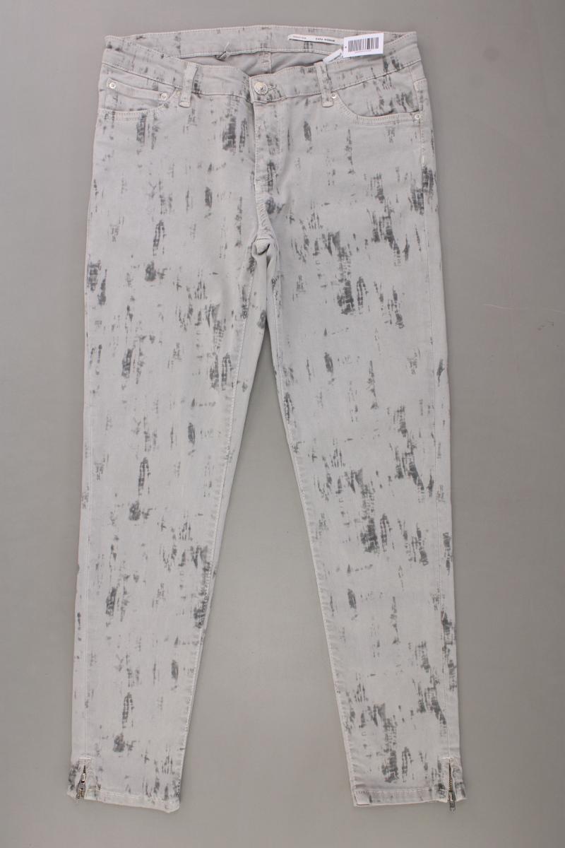 Zara Skinny Jeans Gr. M grau aus Baumwolle