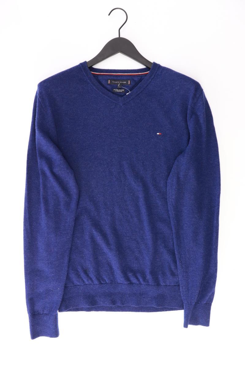 Tommy Hilfiger Wollpullover für Herren Gr. L blau