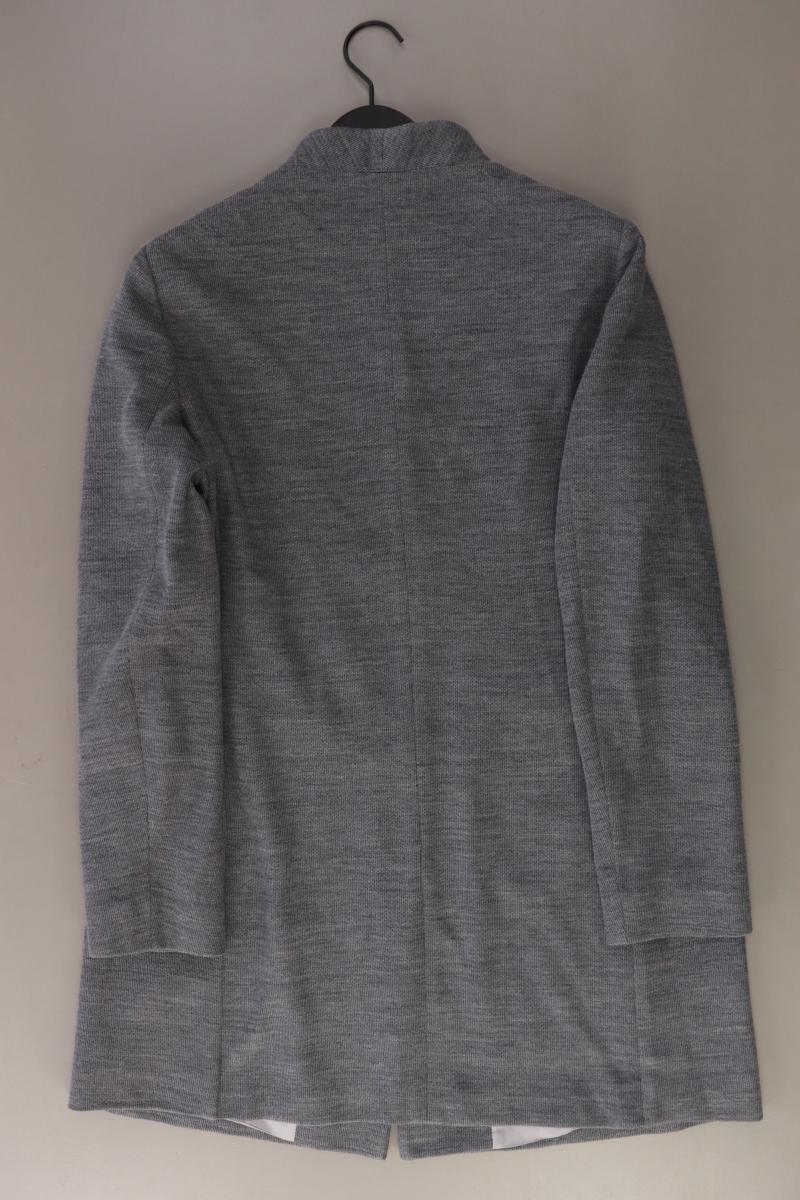 Bogner Wollmantel Gr. 44 grau aus Schurwolle