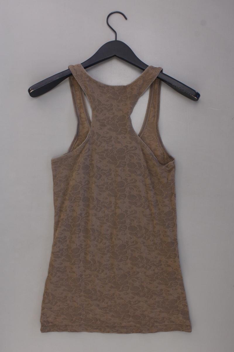 Maison Scotch Trägertop Gr. S braun aus Baumwolle