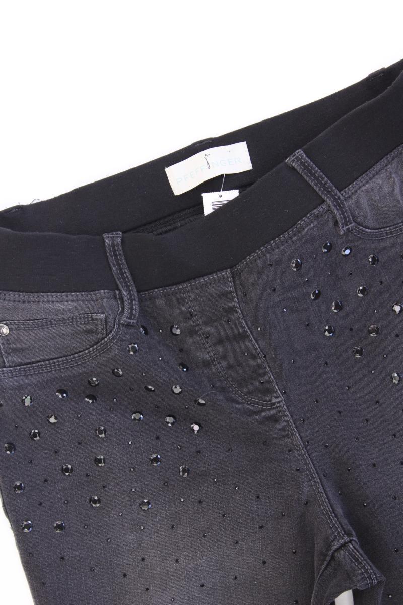 Pfeffinger Skinny Jeans Gr. Kurzgröße 18 grau aus Baumwolle