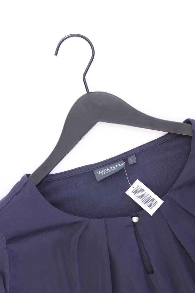Broadway Langarmbluse Gr. L grau aus Polyester