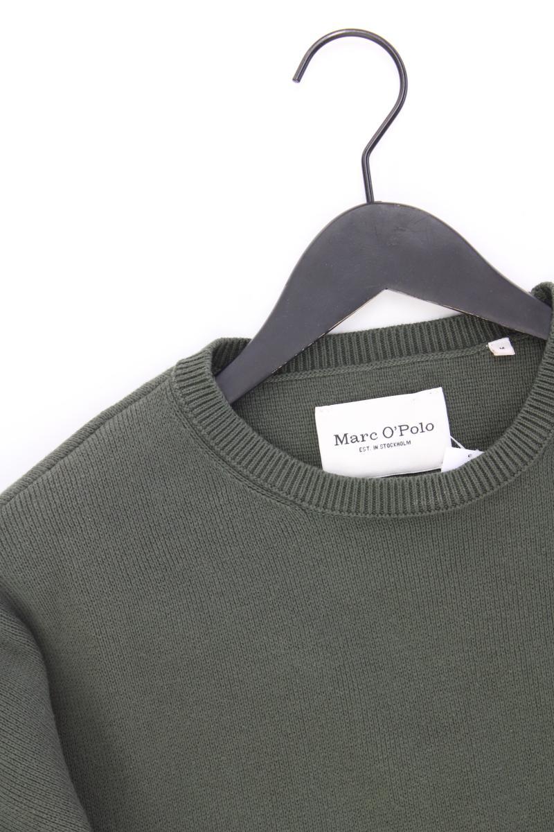 Marc O'Polo Feinstrickpullover Gr. M grün aus Baumwolle