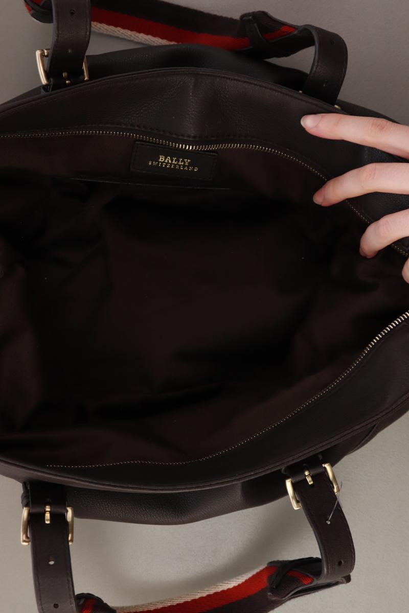 BALLY Henkeltasche braun aus Leder
