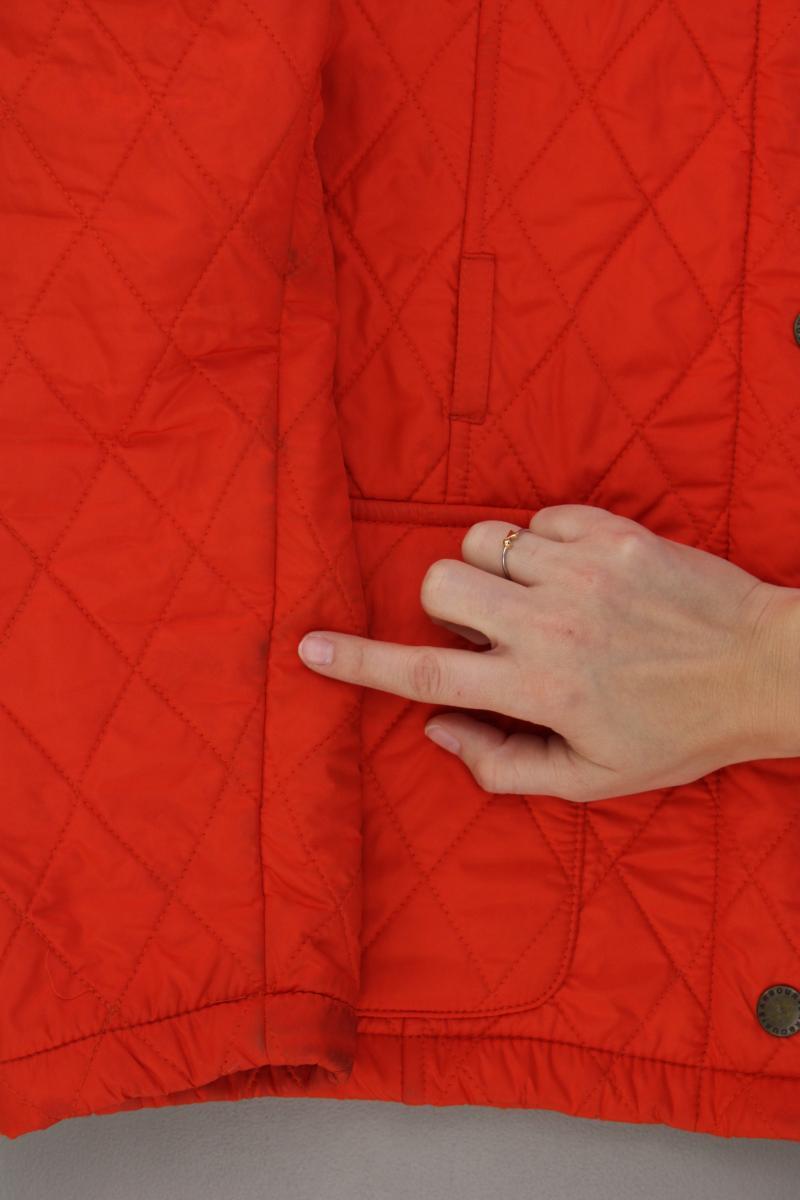 Barbour Steppjacke Gr. XL orange aus Baumwolle