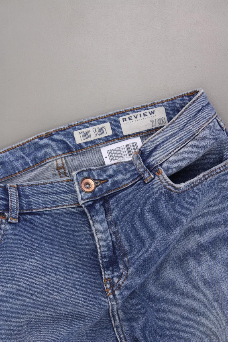 Review Skinny Jeans Gr. W30 Modell Minnie blau aus Baumwolle