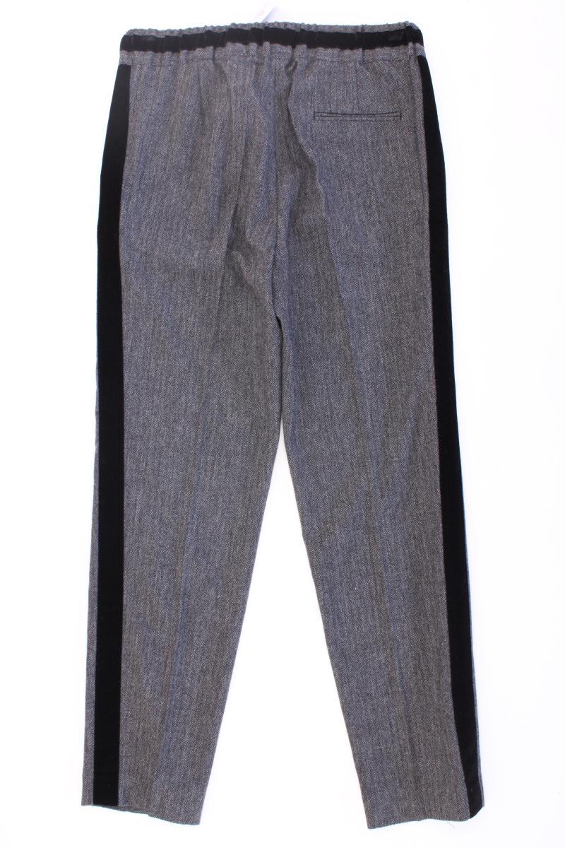 Stefanel Stoffhose Gr. S grau aus Polyester