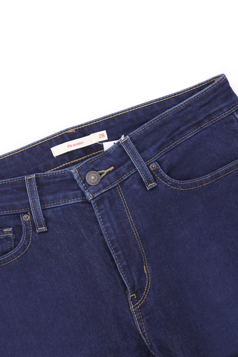 Levi's Skinny Jeans Gr. W28/L28 blau aus Baumwolle