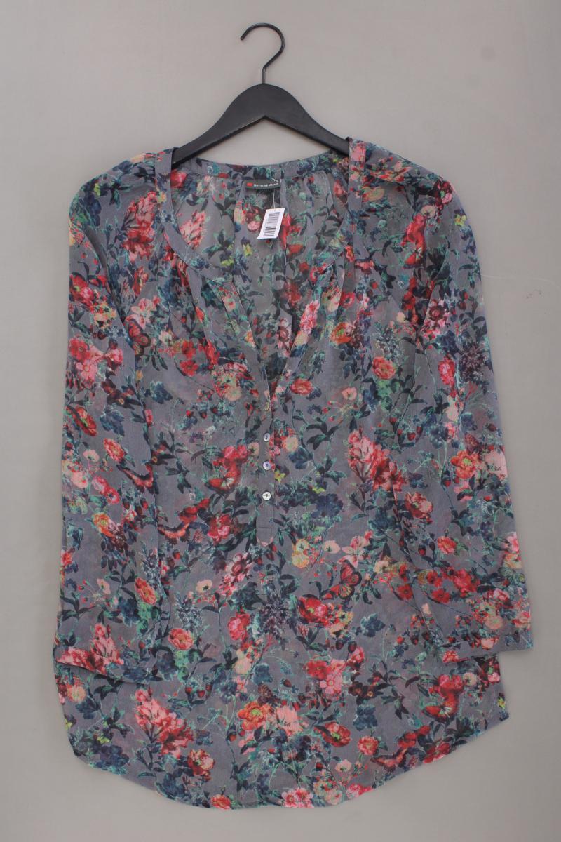 Street One Langarmbluse Gr. 40 mit Blumenmuster mehrfarbig