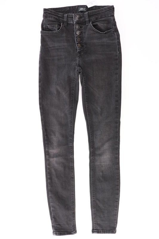 Skinny Jeans Gr. XS schwarz aus Baumwolle